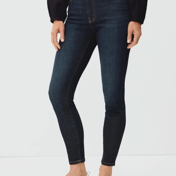 Everlane The High Rise Skinny Jean Ankle 26 - Picture 3 of 8